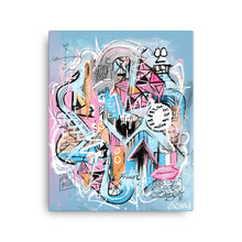 Load image into Gallery viewer, Wtf is time? Canvas