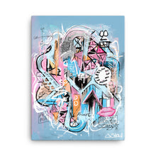 Load image into Gallery viewer, Wtf is time? Canvas