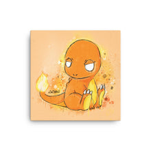 Load image into Gallery viewer, Charmander Canvas
